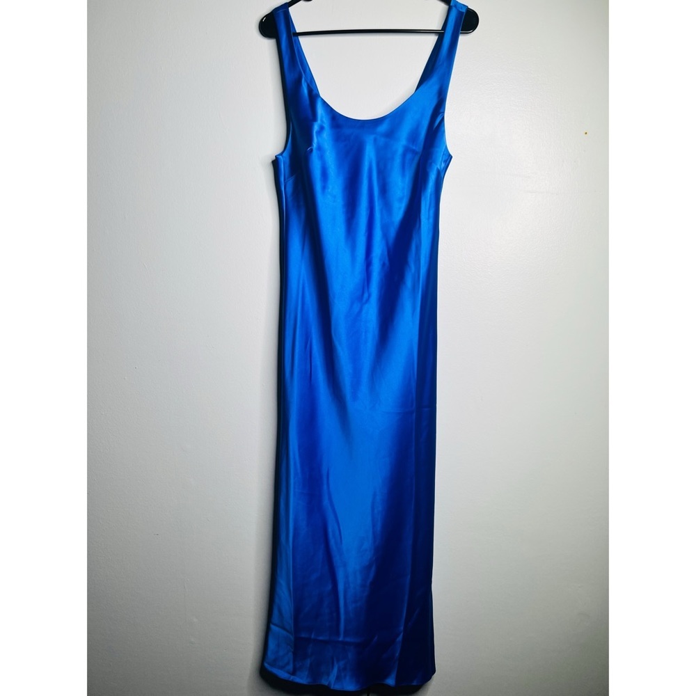 ASOS Blue Satin Dress